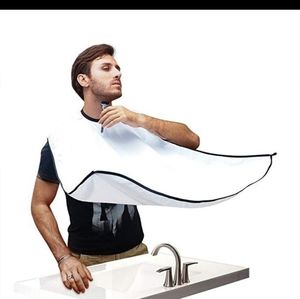 Beard Hair Apron Bib Catcher Shaver Mens Bathroom
